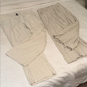 2 Linen pants for price of 1 🩷
